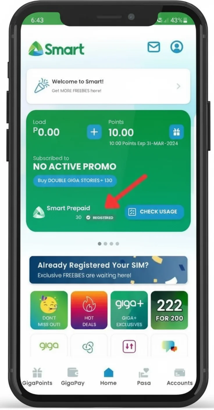 Smart-SIM-Registration-Status-Online